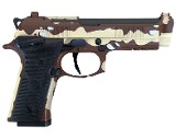 Factory Used Beretta 92XI 9mm Optics Ready Chocolate Chip Camo 10 Round Capacity SPEC0730A10
