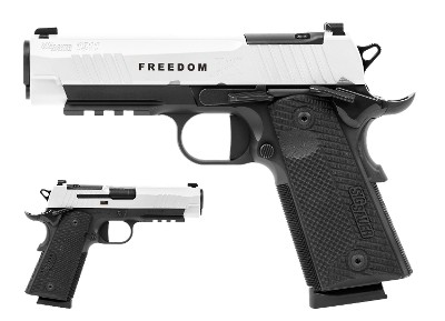 Sig Sauer 1911 X-Carry Freedom Turning Point 45 ACP White Two Tone Optics Ready 1911XCA-45-TWXR3-TP