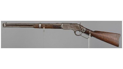 Stembridge Marked Winchester Second Model 1873 Saddle Ring Carbine – Hollywood Prop & Frontier Icon