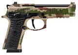 Beretta 92XI Combat Series 9mm Vegetato Camo Optics Ready SPEC0742A10