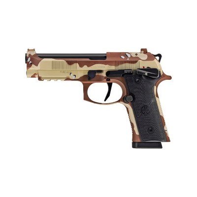 Beretta 92XI 9mm Optics Ready Chocolate Chip Camo 18 Round Capacity SPEC0730A18