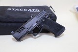 Staccato P4 2011 – 9mm, DLC Finish, Bull Barrel, Trijicon Night Sights – Package Kit w/ 3 Mags - 6 of 8