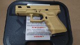Glock 19 Gen 3 9mm Gold Finish Slide Cuts - 2 of 2