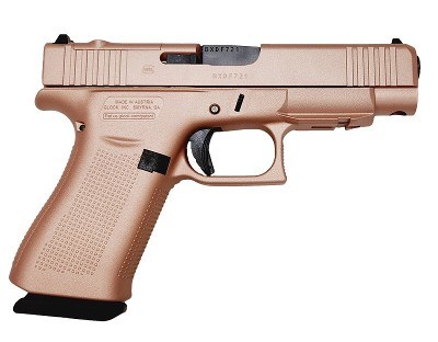Glock 48 9mm MOS Optics Ready Rose Gold Iron Valley Exclusive PA4850204FRMOS-RG