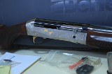 Benelli Raffaello Legacy – 12 Gauge Semi-Auto, Engraved, Gold Inlays, Walnut Stock, 26