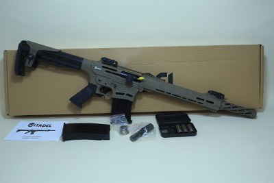 Citadel Boss-25 – 12 Gauge Semi-Auto Shotgun, FDE Cerakote, Chokes, Mags & Box