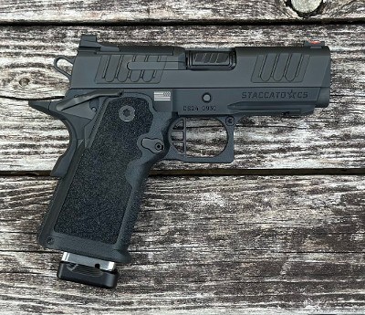 Staccato CS 9mm Optics Ready Flat Trigger Carry Sights DLC Barrel 14-1601-000112