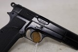 Browning Hi-Power 9mm – Surplus-Style Steel Service Pistol, 4.7