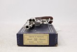 Smith & Wesson .32 Hand Ejector Nickel – 3.5