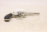 Smith & Wesson .32 Hand Ejector Nickel Revolver – 4