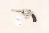 Smith & Wesson .32 Hand Ejector Nickel Revolver – 4