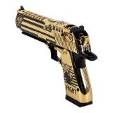 Magnum Research Desert Eagle 50 AE Trump MAGA Fight Gold Engraved DE50MAGA - 6 of 10