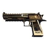 Magnum Research Desert Eagle 50 AE Trump MAGA Fight Gold Engraved DE50MAGA