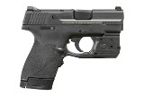 Smith & Wesson M&P9 Shield M2.0 w/ Crimson Trace Laserguard PRO Light/Green Laser 3.1