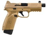 FN 545 Tactical 45 ACP FDE Threaded Barrel 10 Round Capacity 66-101386