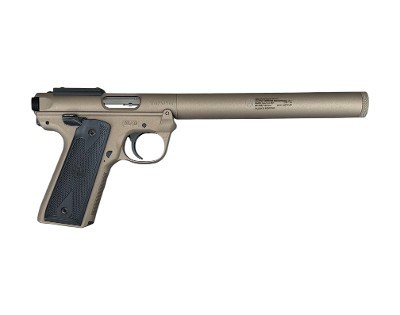 Maxim Ruger Mark IV 22/45 22 LR Integral Silencer / Suppressor Combo FDE MKIV-SD MXM-49211