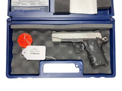 Colt MK IV Series 80 Concealed Carry Officer’s – .45 ACP (Stainless/Blue)