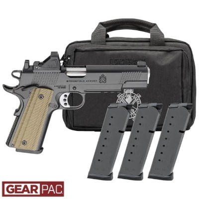 Springfield 1911 Operator 45 ACP AOS Gear Pac 4- Mags PO9230AOS-PAC