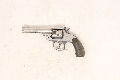 Smith & Wesson .32 S&W Top-Break – Nickel Finish – Pre-1898 Antique