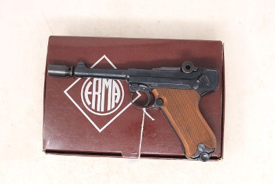 ERMA KGP 690 8mm Blank/Gas Pistol – Luger-Style Trainer, West Germany, Boxed