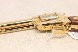 Colt Pony Express Centennial Frontier Scout – .22 LR, Factory Gold Finish, 4.75
