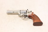 Smith & Wesson Model 586-3 – Factory Nickel, L-Frame (.357 Magnum) - 4 of 9
