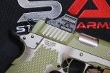 Stealth Arms Platypus 2011-Style 9mm (Two-Tone Green/Gray) w/ Holosun Optic + Olight PL-3 Valkyrie - 8 of 8