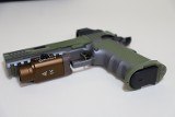 Stealth Arms Platypus 2011-Style 9mm (Two-Tone Green/Gray) w/ Holosun Optic + Olight PL-3 Valkyrie - 6 of 8