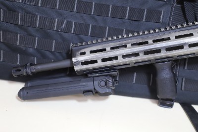 HK MR556 “Battle Worn” Finish 5.56 Platform — M-LOK Rail, HK Soft Case, Bipod + Vertical Grip - Image 5 of 9