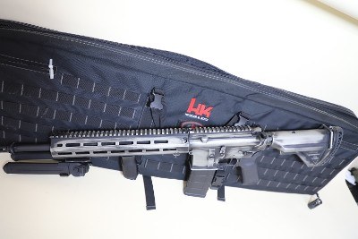 HK MR556 “Battle Worn” Finish 5.56 Platform — M-LOK Rail, HK Soft Case, Bipod + Vertical Grip - Image 7 of 9