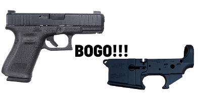 BOGO Glock 19 Gen 5 9mm Ultimate Carry Buy One Get APF Stripped Lower!!!
