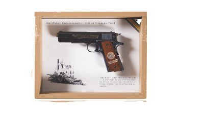 Colt 1911 Battle of Belleau Wood Commemorative – 1967 WWI Tribute, .45 ACP, C&R Eligible