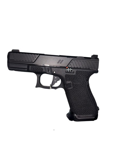 Glock 19 Gen 5 MOS 9mm – ZEV Custom Slide & Frame Work USED