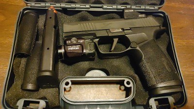 Used Sig Sauer X-Macro Comp Holosun 407K TLR-7 365XCA-9-COMP