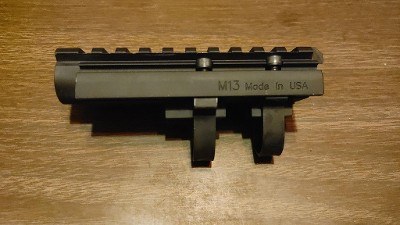 Used UltiMAK Gas Tube with Picatinny Rail for Krinkov Style AK Model M13