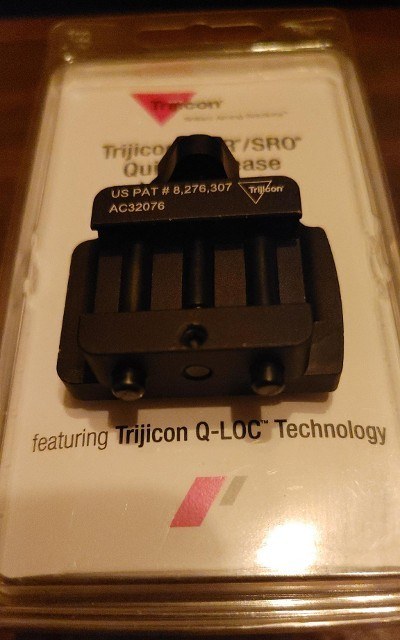 Used Trijicon Q-LOC Low Mount for RMR/SRO AC32076