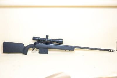 Savage Model 110 .338 Lapua Mag Bolt-Action Rifle – Bushnell Elite 4200 Tactical Scope + Muzzle Brake
