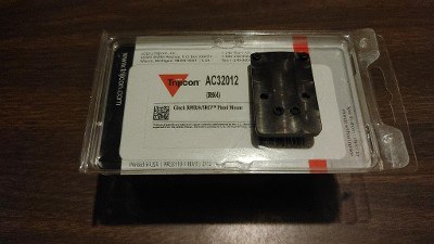 Used Trijicon Glock Rear Sight Mount for RMR Footprint (MOUNT ONLY)