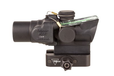 Trijicon ACOG Compact 1.5x16S Dual Illum Green Ring/2 MOA Center Dot w/Q-LOC Mount 400329 Free Shipping - Image 3 of 6