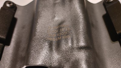 Pre-owned Blackpoint Tactical Glock 19 OWB RH Draw Holster X300U-A RDS Cut - Image 2 of 2