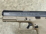 CZ P-10 C FDE 2017 Compact 9mm 15rd 89532 - 4 of 9