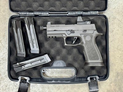 Sig Sauer P320 X-Carry Legion 9mm Threaded Leupold DeltaPoint Pro DPP - Image 1 of 11