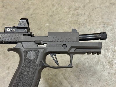Sig Sauer P320 X-Carry Legion 9mm Threaded Leupold DeltaPoint Pro DPP - Image 10 of 11
