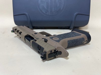 Used Sig Sauer P320X5 DH3 9mm Custom Works Daniel Horner 320 X-Five 320X5-9-DH3 - Image 4 of 7