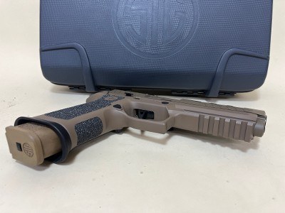 Used Sig Sauer P320X5 DH3 9mm Custom Works Daniel Horner 320 X-Five 320X5-9-DH3 - Image 3 of 7