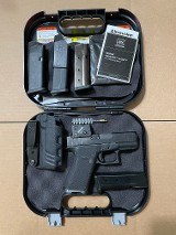 Like New Unfired Glock 43X 9mm MOS8 W/ Aimpoint COA- Shield Arms 15 round/2 10 round Glock mags - 2 of 2