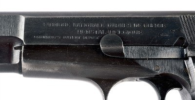 FN HI POWER 9MM NAZI PROOFS 9mm WA140 German WWII Waffenamt - Image 1 of 4