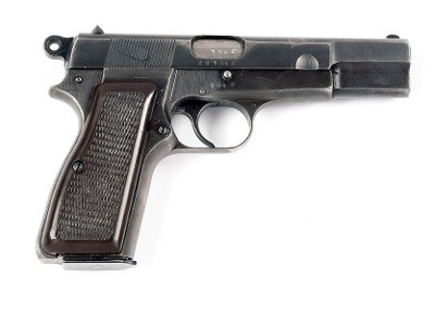 FN HI POWER 9MM NAZI PROOFS 9mm WA140 German WWII Waffenamt - Image 3 of 4