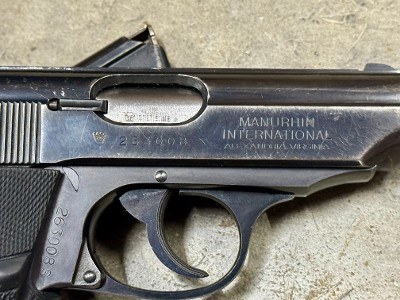 Manurhin Walther PPK/S 380 ACP France 9mm Kurz PPK PP Original Box w/ Papers - Image 6 of 11