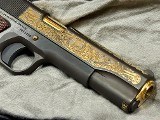 Colt Government 1911 America Remembers Saluting America's Soldiers Commemorative Gold 149 of 500 - Image 5 of 10